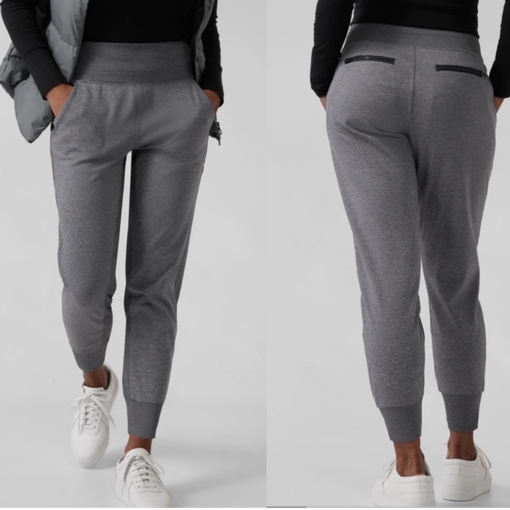 Athleta Gray Track Joggers